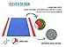 GZTLJ Beach Blanket, Beach Mat Outdoor Picnic Blanket Large Sand Free Compact for 7 Persons Water Proof Quick Drying Beach Mat Made by Premium Nylon Pocket Picnic Sheet for Outdoor Travel (78″ X 81″)thumb 3