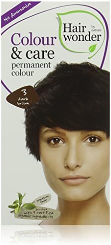 Hairwonder by Nature Colour and Care Dark Brown 3 by Hairwonder by Nature