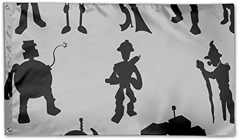Weoli Robot Garden Flag House Flag Outdoor 3x5 Banner