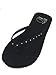 Women's L.A. Beauty Rhinestone Sandals-Flats - Flip Flops - Shoes