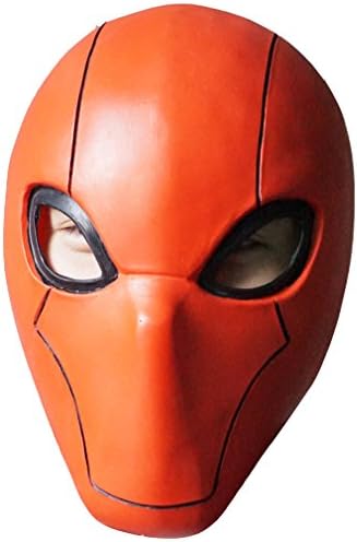 Hongzhi Craft Red Hood Cosplay Full Mask Costume Props Injustice 2 Mask Halloween Party Unisex