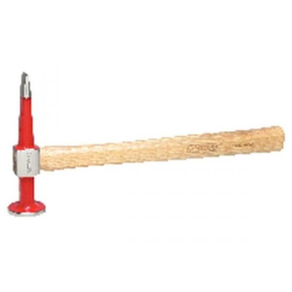 KS Tools Straight Round Flat/Pointed Pick Hammer