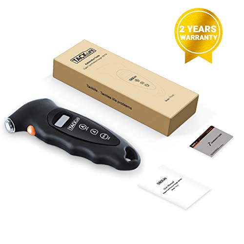 TACKLIFE Digital Tire Pressure Gauge, Backlit Display & LED Nozzle Tire