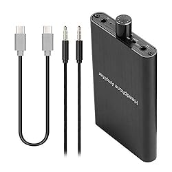 Headphone Amplifier with Bass Boost, Support 3.5mm