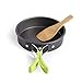 Cozime Camping Cookware Mess kit-8pics Cookset Lightweight Compact Durable Pot Pan Bowls Foldable Spork Nylon Bag for Boy Scouts