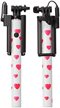 Selfie stick, Ultron pocket size selfie stick plug and play without charging for all iPhone and most of the android phone -White