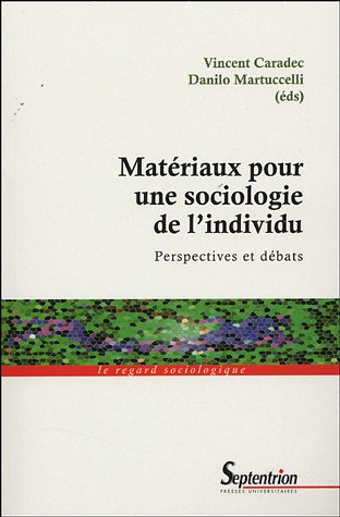 Matériaux pour une sociologie de l'individu