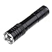 Flashlight, Adjustable Focus 5W LED Flashlight Torch Super Bright 430 Lumen - Black YUKIER (Battery Not Included) (BLACK)