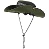 Outdoor-Boonie-Sun-Hat-UPF-50-Perfect-for-Hiking-Fishing-Boating-and-Outdoors-Sports-Constructed-with-Polyester-and-Mesh-Panels-to-Keep-You-Cool