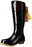 Joules Women's Evedon Rain Boot, Black, 7 M US