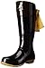Joules Women's Evedon Rain Boot, Black, 7 M US