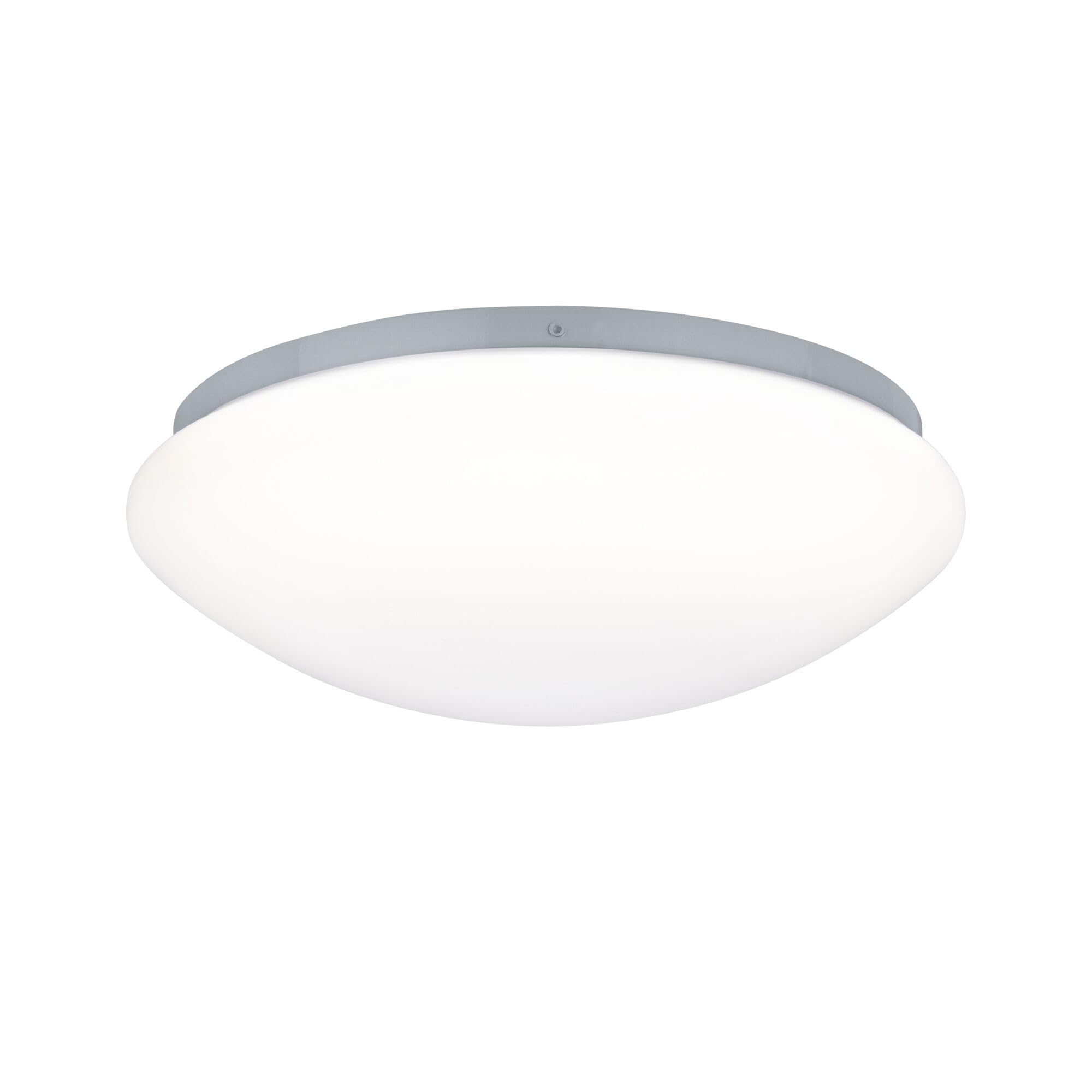 Paulmann 70724 Leonis LED Ceiling luminaire Round 9.5W 4000K Neutral White IP44 Splash-Water Protected with Motion Sensor Hallway Bathroom