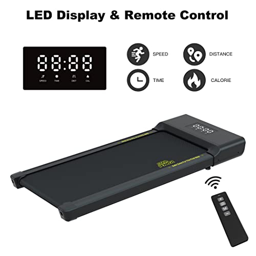 PTPEPL Under Desk Treadmill, Walking Pad Treadmill, InstallationFree