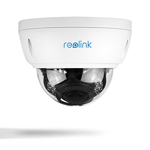 Reolink RLC-422-P 4MP 1440P POE IP Security Camera System with 4 AutoFocus Dome and Night Vision