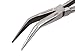 TEKTON 34404 11-Inch Long Reach 45-Degree Bent Long Nose Pliers
