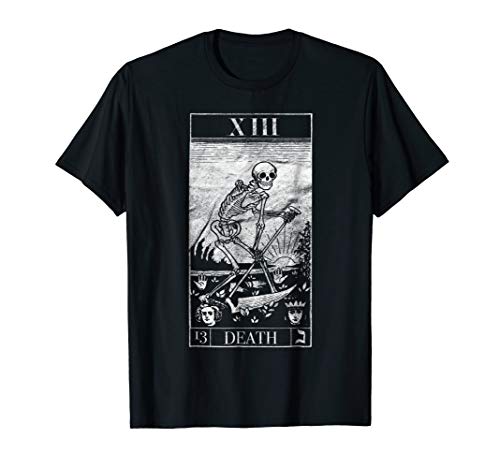 Blackcraft Vintage Death Tarot Card T-Shirt The Reaper Mort