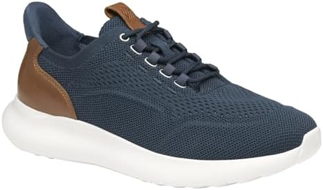 johnston & murphy amherst u-throat knit dress sneakers Johnston & Murphy Men's Amherst Knit U-Throat - Black Knit - Size 8