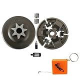 HURI Clutch Drum Sprocket + Clutch Fuel Filter Oil Filter for Stihl MS290 MS310 MS390 029 039 Chainsaw