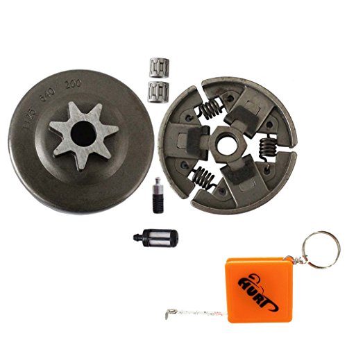 HURI Clutch Drum Sprocket + Clutch Fuel Filter Oil Filter for Stihl MS290 MS310 MS390 029 039 Chainsaw