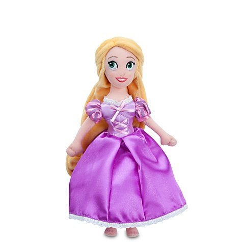 Mini Rapunzel Plush Doll -- 11'' H