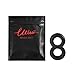 Utimi Stretchy Cock Ring Silicone Love Rings Basic Penis Rings, Black