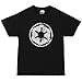 Star Wars Galactic Empire Emblem Logo Adult T-shirt - Distressed Black (Large)