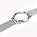 Misfit Shine Band Pinhen Misfit Wearables Band Wristband Aluminum Mesh Watch Stainless Steel Milanese Bracelet Strap For Misfit Shine (Shine 1 Mesh Silver)
