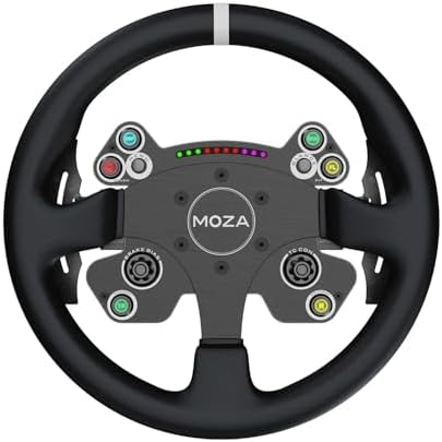 Amazon.com: MOZA GS V2P Racing Steering Wheel for PC, 300mm GT