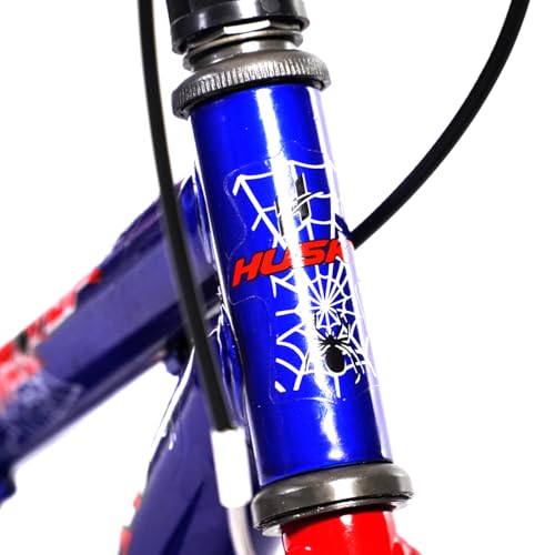 Bicicleta Infantil Masculina Aro 16 Aranha Menino Alumínio Husky com Rodinhas