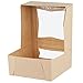 MT Products Brown Cupcake Boxes 9