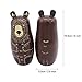EchoDone 5 pcs Aminal Nesting Dolls Bear Wooden Matryoshka Dolls for Kids Handmade Cute Cartoon Animals Pattern Russian Nesting Doll Toy Children's Day Gift