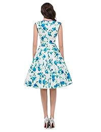 Grace Karin CL7600 - Vestido de cóctel para mujer, diseño floral