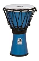 Toca TFCDJ-7MB Freestyle Colorsound 7-Inch Djembe - Metallic Blue
