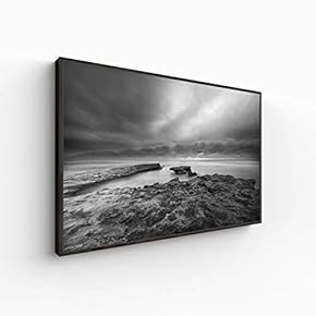 Canvas Wall Art for Living Room, Bedroom Monochrome Landscape Framed Canvas Prints for Home Decoration Ready to Hang - 16x24 inches