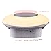 KOBWA LED Bluetooth Speaker with Mood Night Light - M7 Wireless Portable Touch Sensor Dimmable Lamp with Colorful Changing Music Play, Support FM Radio, TF Card, Handfree Call