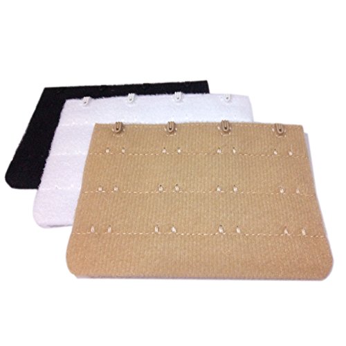 Bra Extender 2 Hooks/3 Hooks/4 Hooks Bra Band Extender 2/3/4 Hooks Soft Breathing Room (4-Hooks)