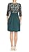 Berydress Women's 3/4 Sleeve 1950s Vintage Lace A-line Cocktail Dress