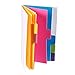 Best Paper Greetings 6-Pack Colored Divider Sticky Notes, Color Coded Index Tab Stickers, Bookmark Page Markers, 360 Ruled Sheets, 3 x 5 Inches