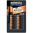 Duracell Optimum Coppertop AA Batteries with 4X Power Boost Ingredients 30 Count