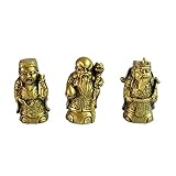 Feng Shui Painting Fuk Luk Sau/fengshui Three Gods W Free Red String Bracelet C1016