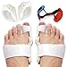 Bunion Corrector and Bunion Splint Care Kit for Bunion Relief, Hallux Valgus Corrector, Big Toe Straightener Brace, Big Toe Joint Protector, Bunion Pads Toe Separators Spacers Surgery Aid Night