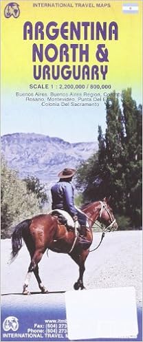 Argentina North & Uruguay 1:2,200,000/800,000 (English and Spanish Edition) Argentina North & Uruguay 1:2,200,000/800,000 (English and Spanish Edition)