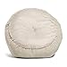 Best Friends by Sheri Cozy Cuddler Luxury Orthopedic Dog and Cat Bed with Hooded Blanket for Warmth and Security – Machine Washable, Water/Dirt Resistant Base – Jumbo Oysterthumb 4