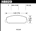 Hawk Performance HB620Y.703 LTS Light Truck and SUV Street Brake Pads