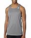 New Balance Tempo Men's Running Singlet, Gravel, X-Large
