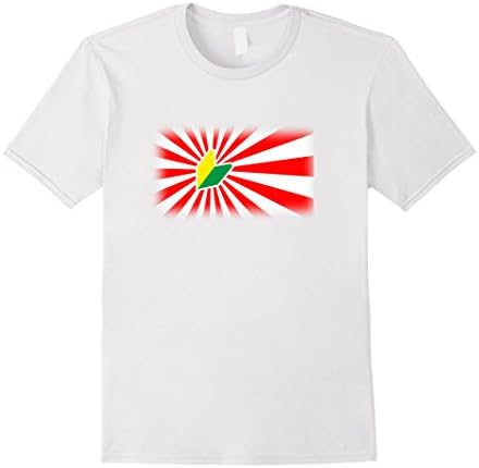 Mens JDM Leaf Japan T-shirt Medium White