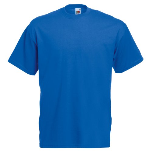 Camiseta Fruit of the Loom Valueweight Azul Real