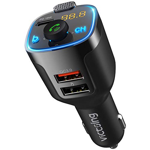 VicTsing V5.0 Bluetooth FM Transmitter 
