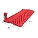 Klymit Insulated Static V Luxe Inflatable Sleeping Pad for Camping, Lightweight Hiking and Backpacking Air Bed For Cold Weather, 3 Inch Thick