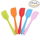 TYHY 8.5 inch Silicone Spatula One Piece Design-Heat Resistant Kitchen Spatulas 